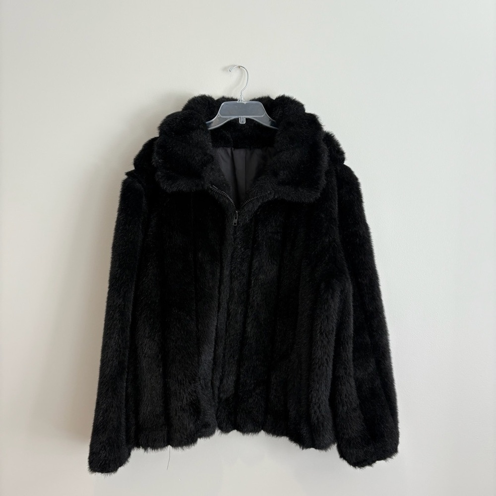 Vintage Olympia Limited Inc Chic Black Teddy Jacket Made in the USA
